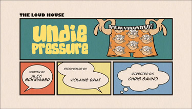 Undie Pressure Cartoon Character Picture