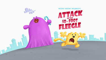 Attack Of The 50-Foot Fleegle Free Cartoon Pictures