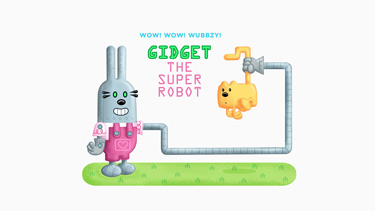 Gidget the Super-Robot Free Cartoon Pictures