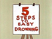 How to Water-Ski... or 5 Steps to Easy Drowning Pictures In Cartoon