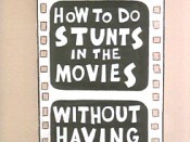 How to Do Stunts in the Movies... Without Having the Usher Throw You Out Pictures In Cartoon