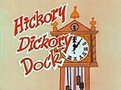 Hickory Dickory Dock The Cartoon Pictures
