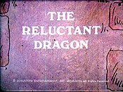 The Reluctant Dragon The Cartoon Pictures