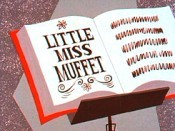 Little Miss Muffet Picture Of The Cartoon