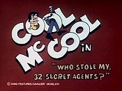 Who Stole My, 32 Secret Agents? Pictures Cartoons