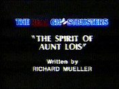 The Spirit Of Aunt Lois Pictures In Cartoon