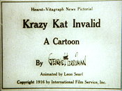 Krazy Kat Invalid The Cartoon Pictures