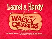 Wacky Quackers Cartoon Pictures