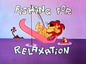 Fishing For Relaxation Cartoon Pictures