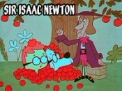 Sir Isaac Newton Cartoon Picture