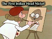 The First Indian Head Nickel Cartoon Picture