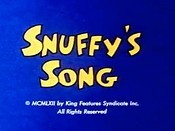 Snuffy's Song Pictures Cartoons