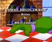 Raphael Drives 'em Wild Free Cartoon Pictures