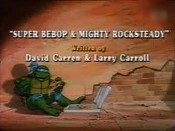 Super Bebop And Mighty Rocksteady Free Cartoon Pictures