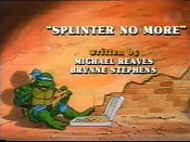 Splinter No More Free Cartoon Pictures