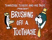Brushing Off A Toothache Cartoon Pictures