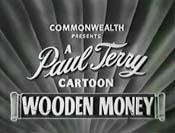 Wooden Money Cartoon Character Picture