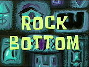 Rock Bottom Cartoon Character Picture