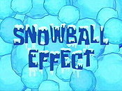 Snowball Effect Cartoon Character Picture