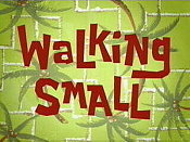 Walking Small Cartoon Character Picture