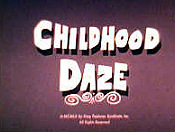 Childhood Daze Pictures Cartoons