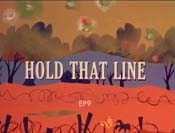 Hold That Line Picture Into Cartoon