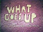 What Goes Up... Pictures Of Cartoon Characters