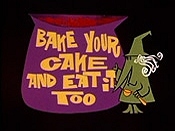 Bake Your Cake And Eat It Too Picture Of Cartoon