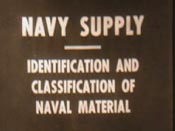Navy Supply: Identification And Classification Of Naval Material Cartoons Picture