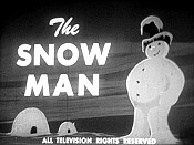 The Snow Man Cartoon Picture