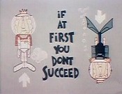 If At First You Don't Succeed Free Cartoon Picture