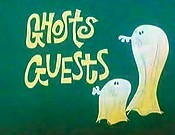 Ghosts Guests Free Cartoon Picture