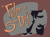 Father & Son Day Cartoon Picture