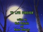 To Live Forever Picture Of Cartoon