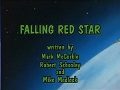 Falling Red Star Picture Of Cartoon