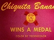 Chiquita Banana Wins A Medal The Cartoon Pictures