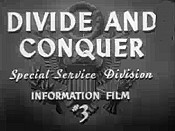Why We Fight: Divide And Conquer [1943]