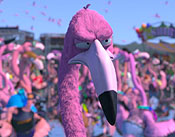 Flamingo Pride Cartoon Character Picture