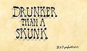 Drunker Than A Skunk Cartoon Pictures