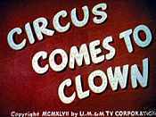 The Circus Comes To Clown Pictures Of Cartoon Characters