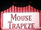 Mouse Trapeze Free Cartoon Picture