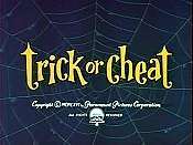 Trick Or Cheat Free Cartoon Picture