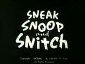 Sneak, Snoop And Snitch Pictures Cartoons