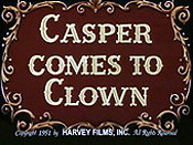 Casper Comes To Clown Picture To Cartoon