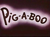 Pig-A-Boo Picture To Cartoon