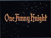 One Funny Knight Free Cartoon Picture