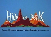 Hide And Peak Free Cartoon Picture