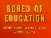 Bored Of Education Cartoon Pictures