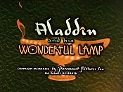 Aladdin And His Wonderful Lamp Picture Of Cartoon