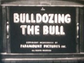 Bulldozing The Bull Picture Of Cartoon